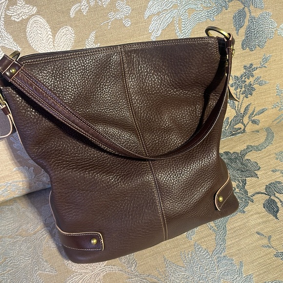 Kenneth Cole pebbled leather bag - Picture 5 of 16